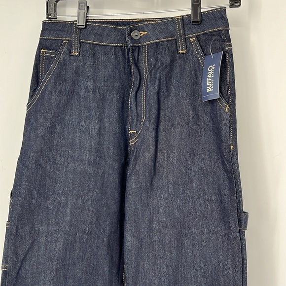 Buffalo David bitton NWT super high rise carpenter jeans women’s 26 - Picture 2 of 12